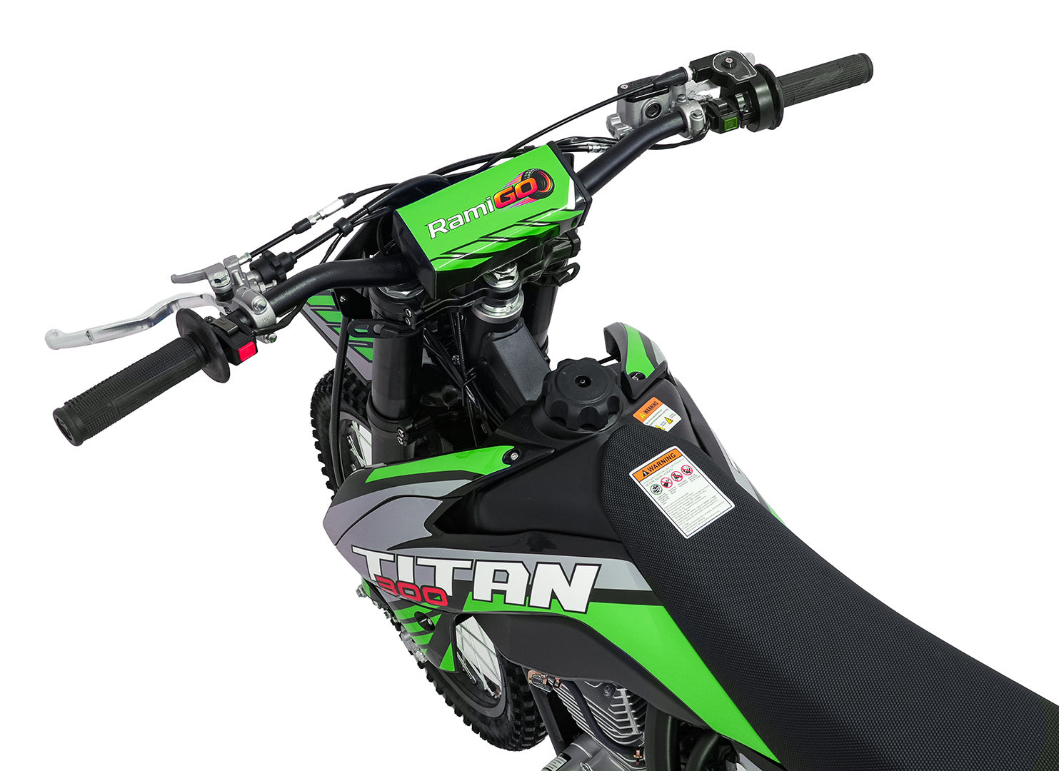Cross motor na benzin TITAN 300cc - zeleni