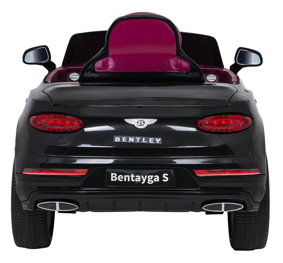 Licencirani auto na akumulator Bentley Bentayga S - crni