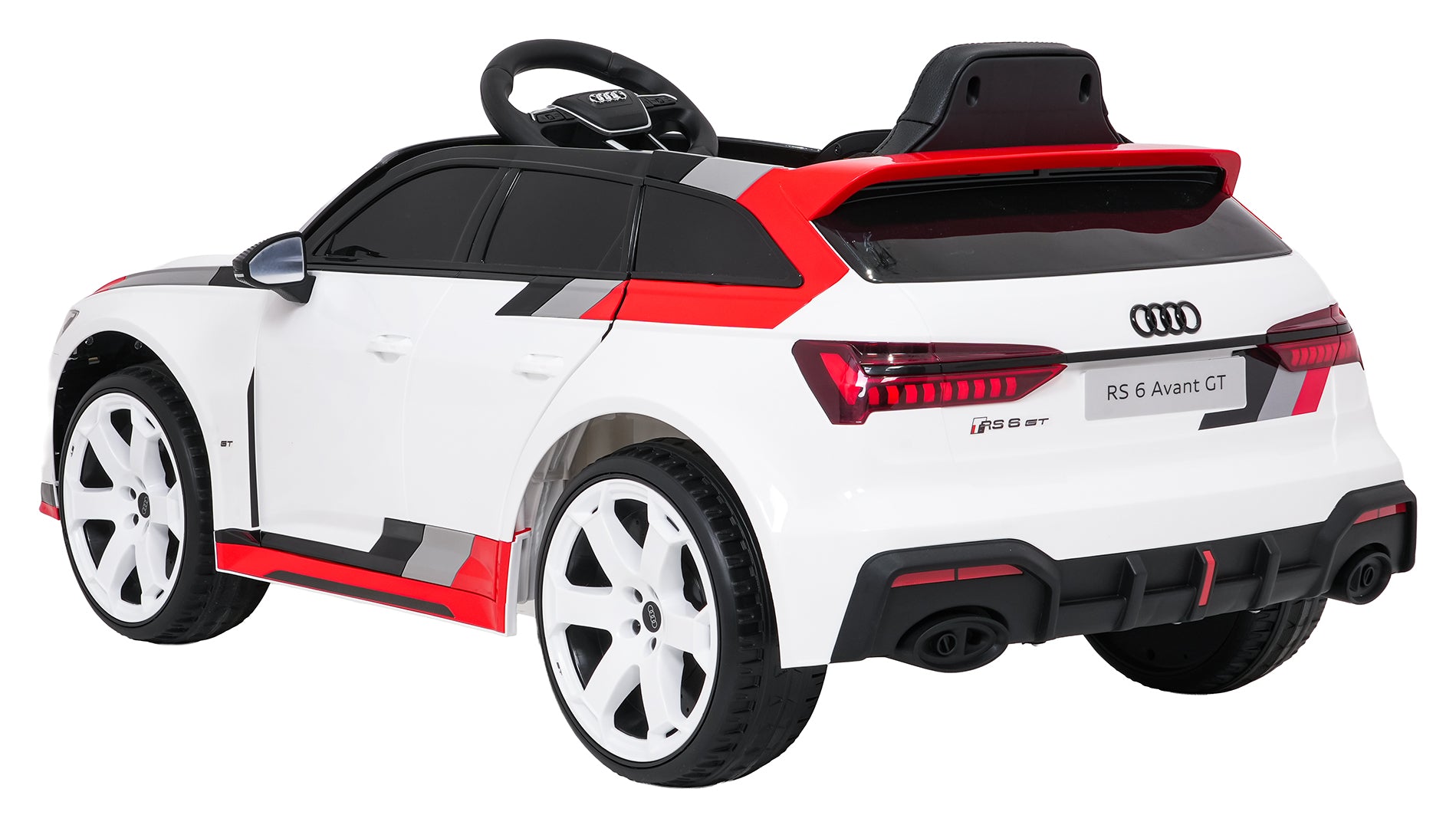 Licencirani auto na akumulator Audi RS6 Avant GT 4x4 - bijeli