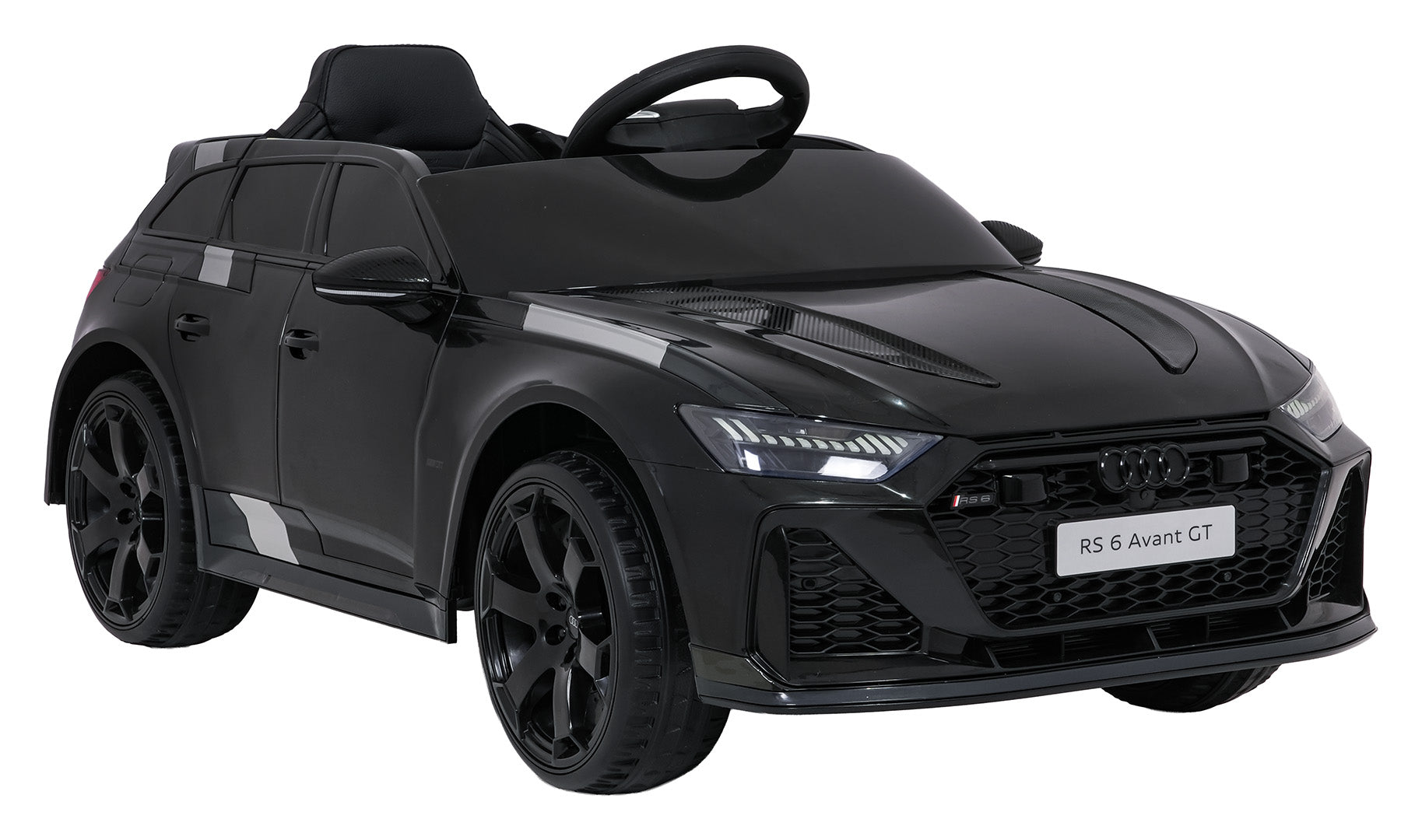 Licencirani auto na akumulator Audi RS6 Avant GT 4x4 - crni