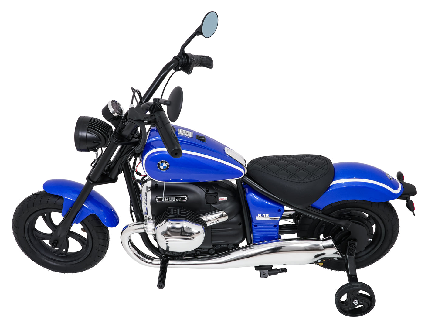 Licencirani motor na akumulator BMW R18 - plavi