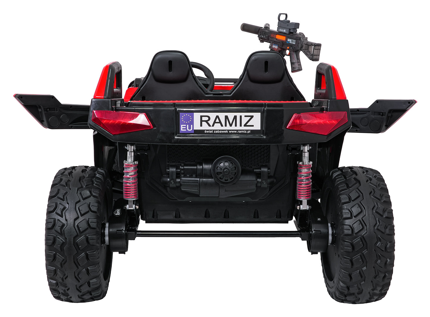 Buggy na akumulator PROSPECTOR 4x4 STRONG - dvosjed - crveni