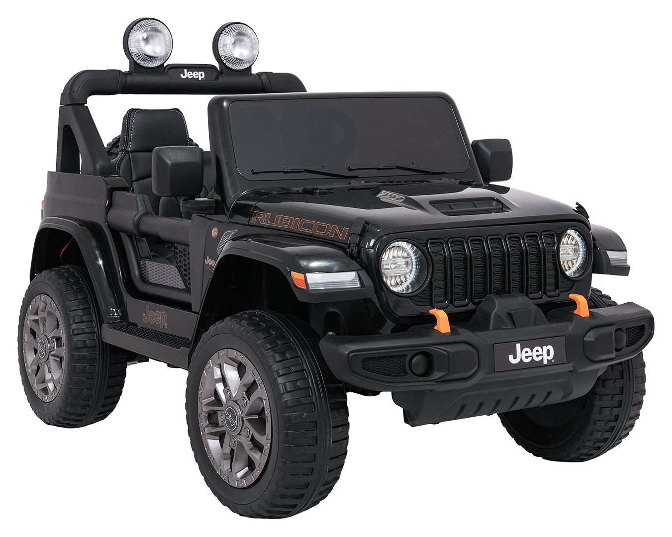 Licencirani auto na akumulator Jeep Wrangler Rubicon LIFT - crni