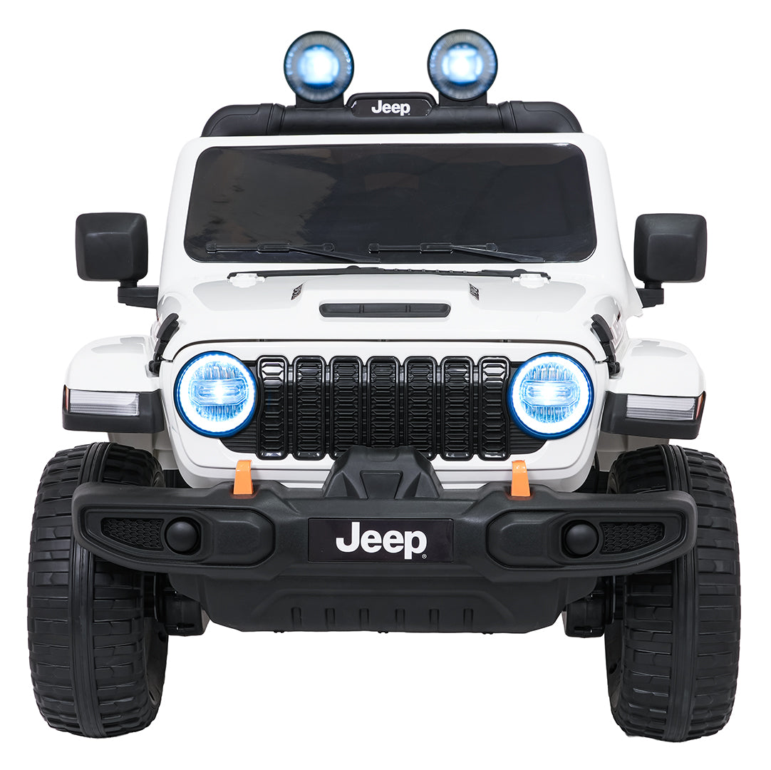 Licencirani auto na akumulator Jeep Wrangler Rubicon LIFT - bijeli