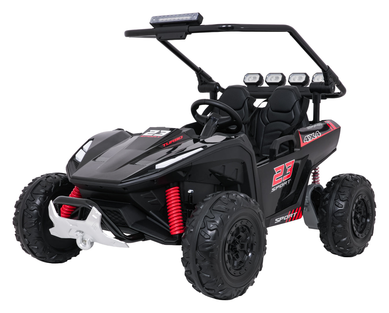Buggy na akumulator 4x4 TURBO 23 - dvosjed - crni