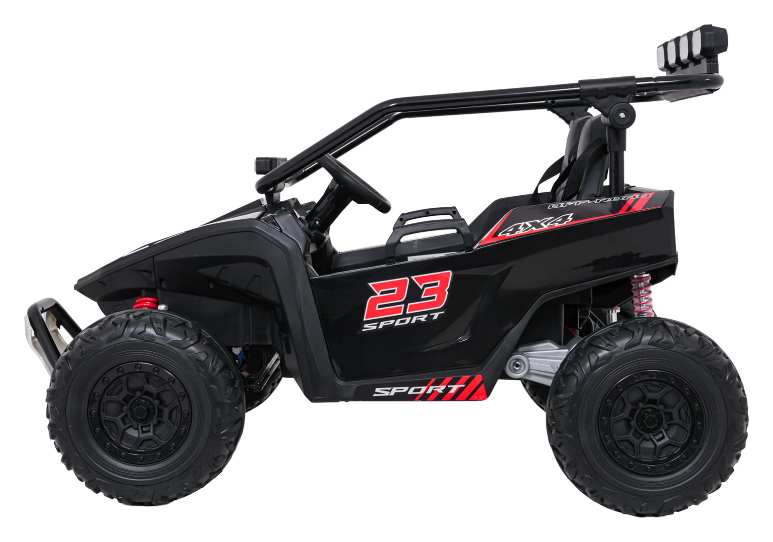Buggy na akumulator 4x4 TURBO 23 - dvosjed - crni