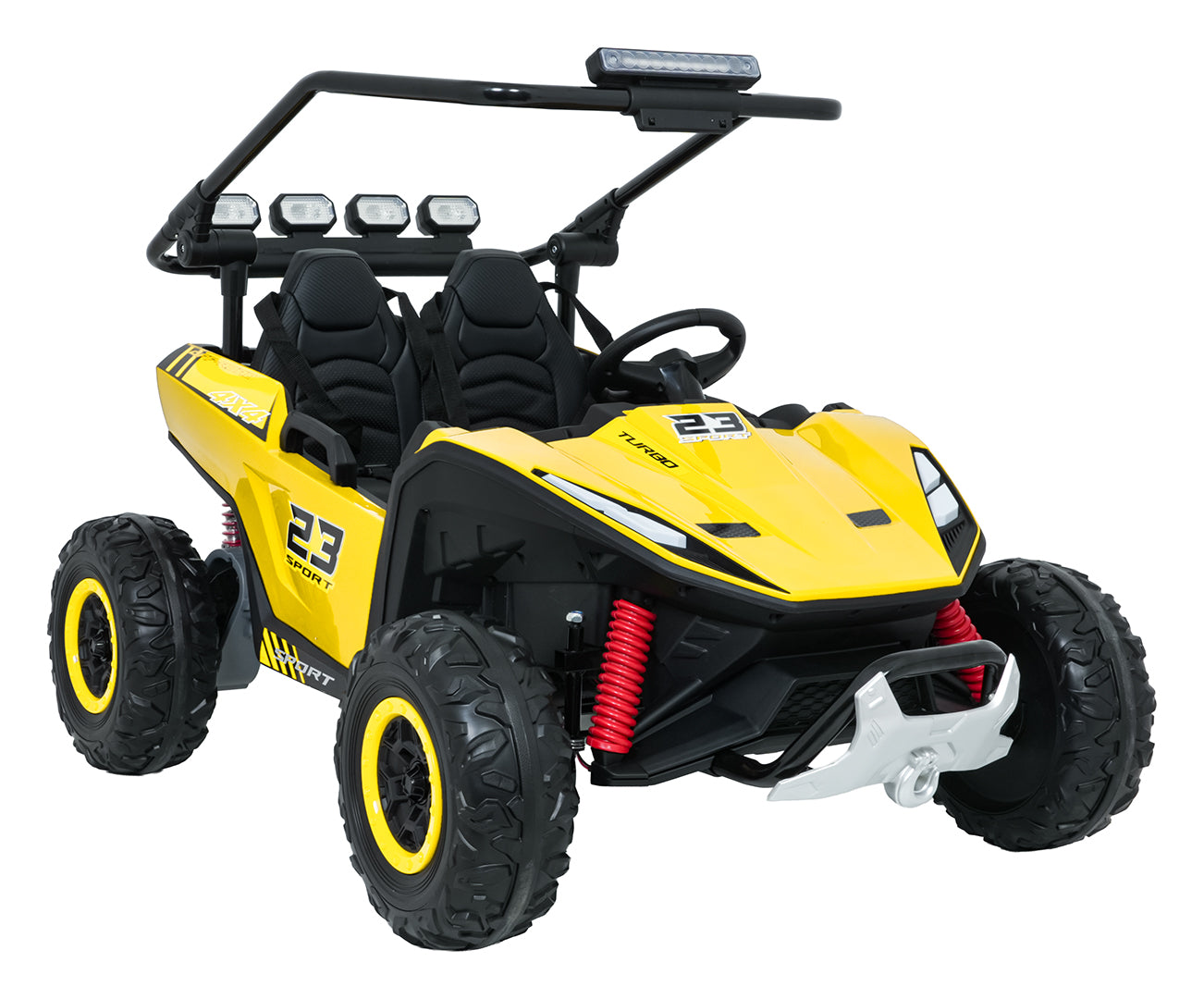 Buggy na akumulator 4x4 TURBO 23 - dvosjed - žuti