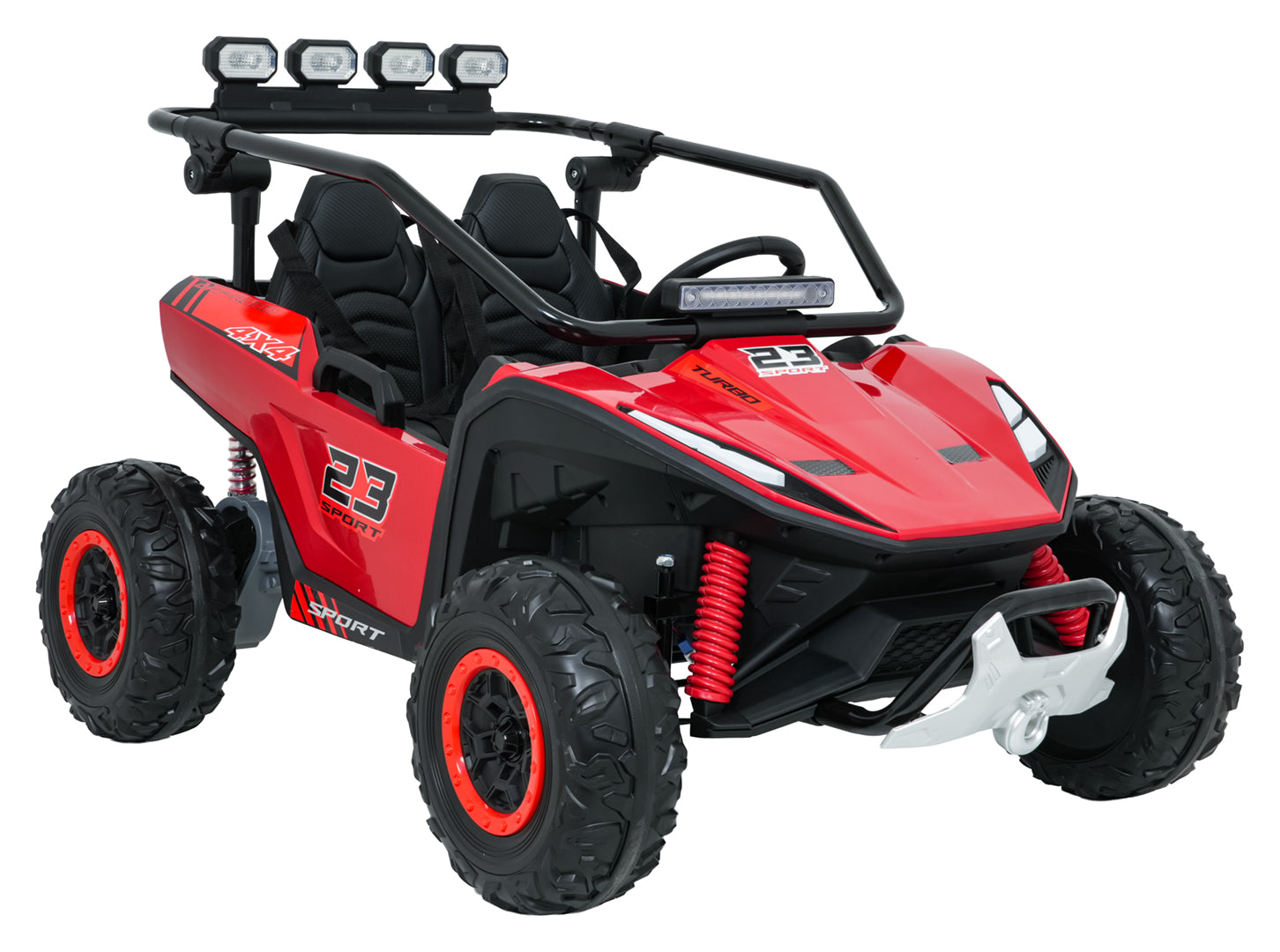 Buggy na akumulator 4x4 TURBO 23 - dvosjed - crveni
