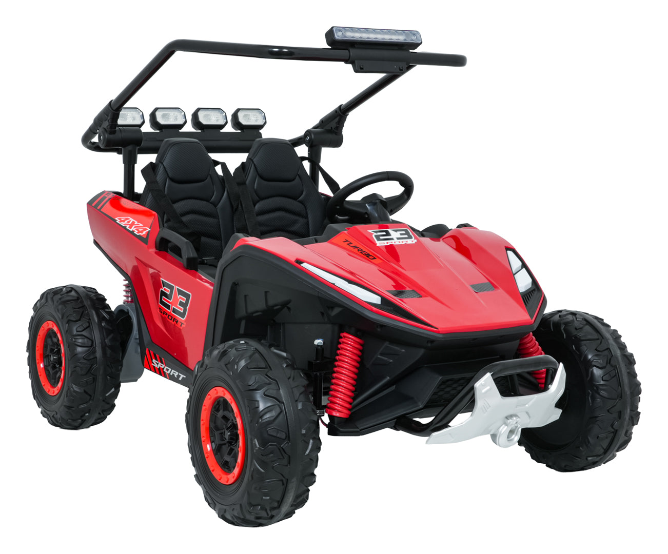 Buggy na akumulator 4x4 TURBO 23 - dvosjed - crveni