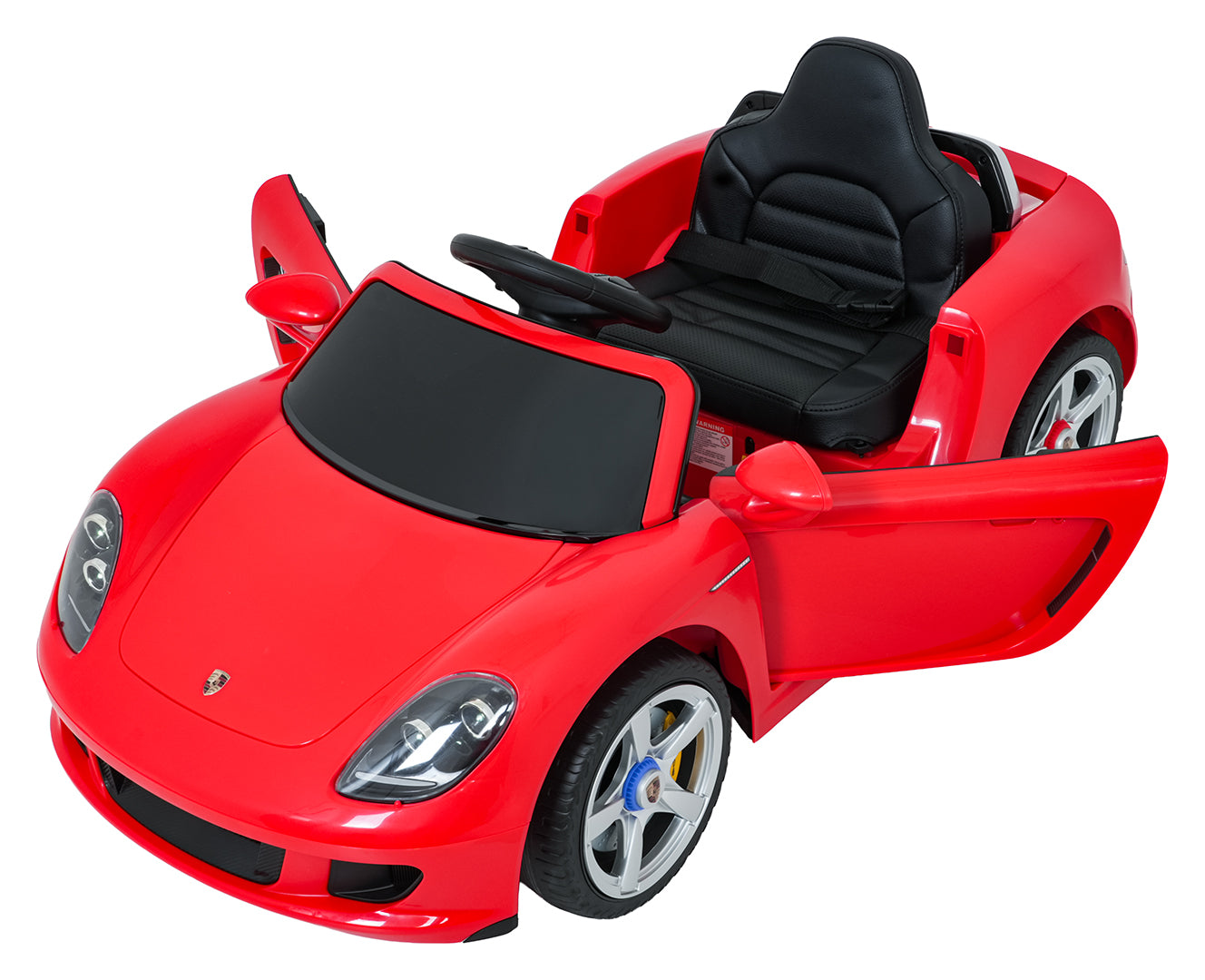 Licencirani auto na akumulator Porsche 911 Carrera - crveni