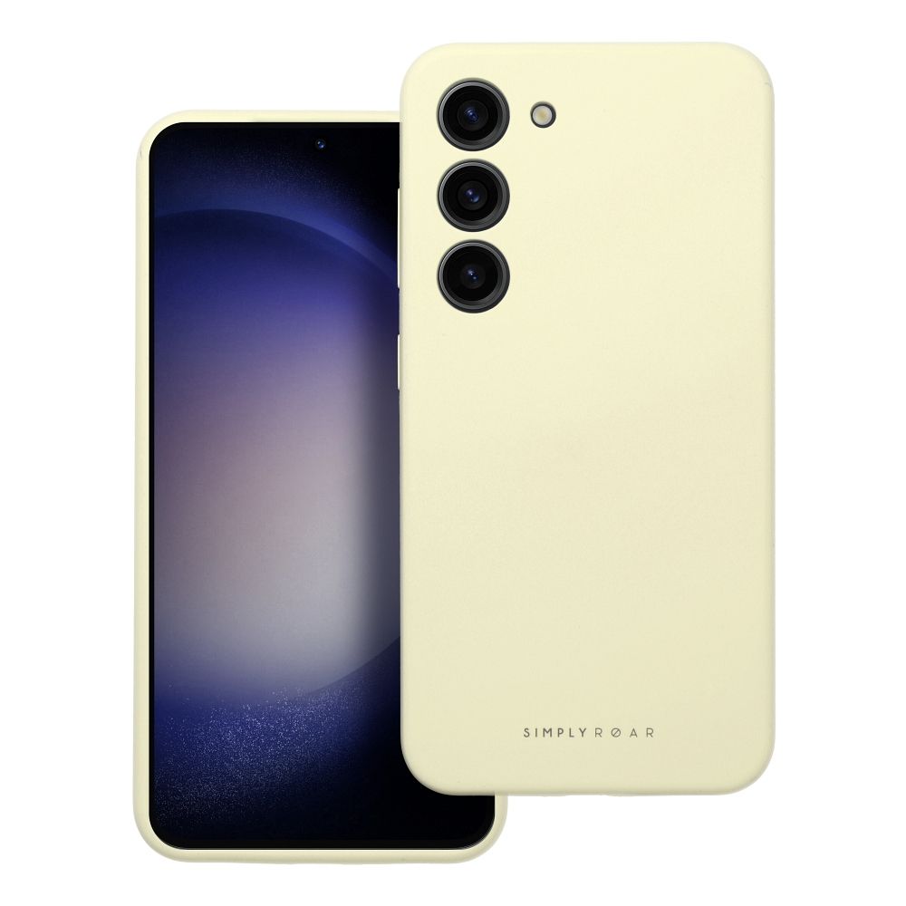 Maska ROAR CLOUD SKIN za SAMSUNG GALAXY A57 5G svijetlo žuta