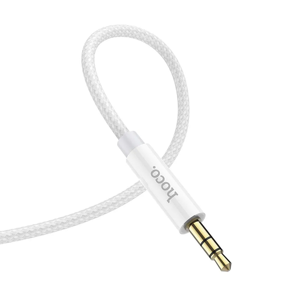 HOCO AUX Audio Jack kabel 3,5 mm na Type-C UPA19 1 m srebrni