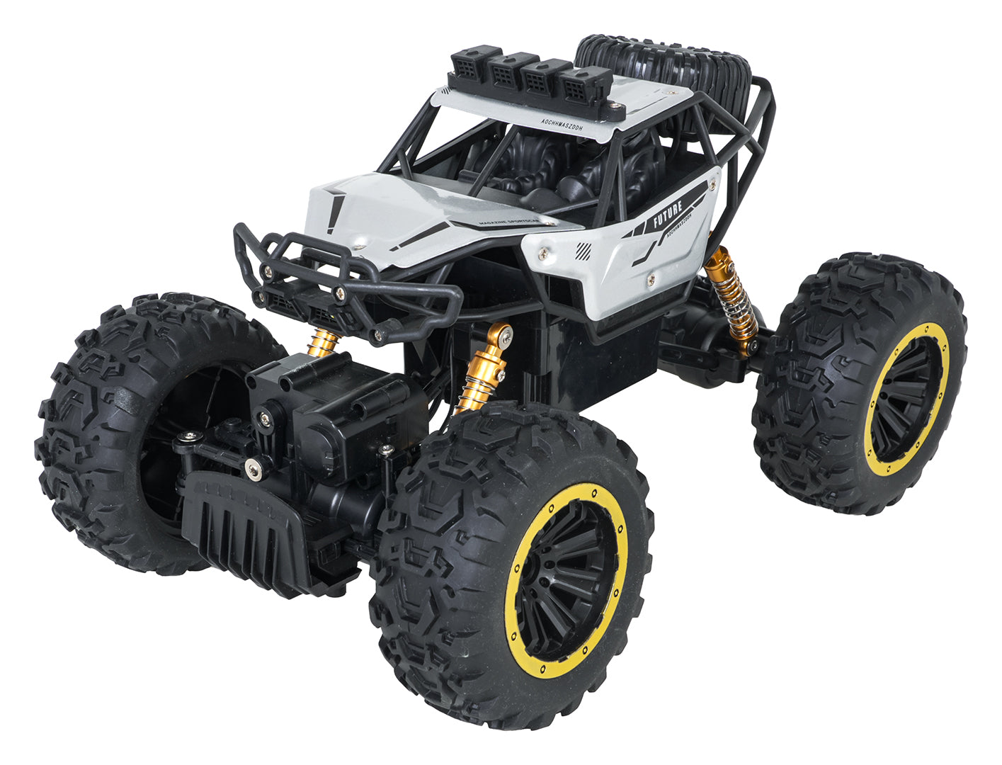 1:18 CLIMB POWER Silver R/C Crawler