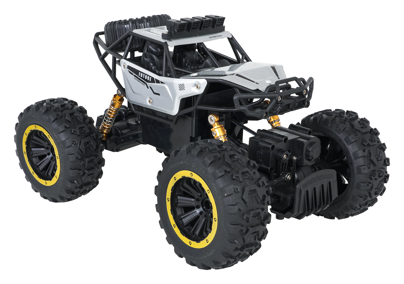 1:18 CLIMB POWER Silver R/C Crawler