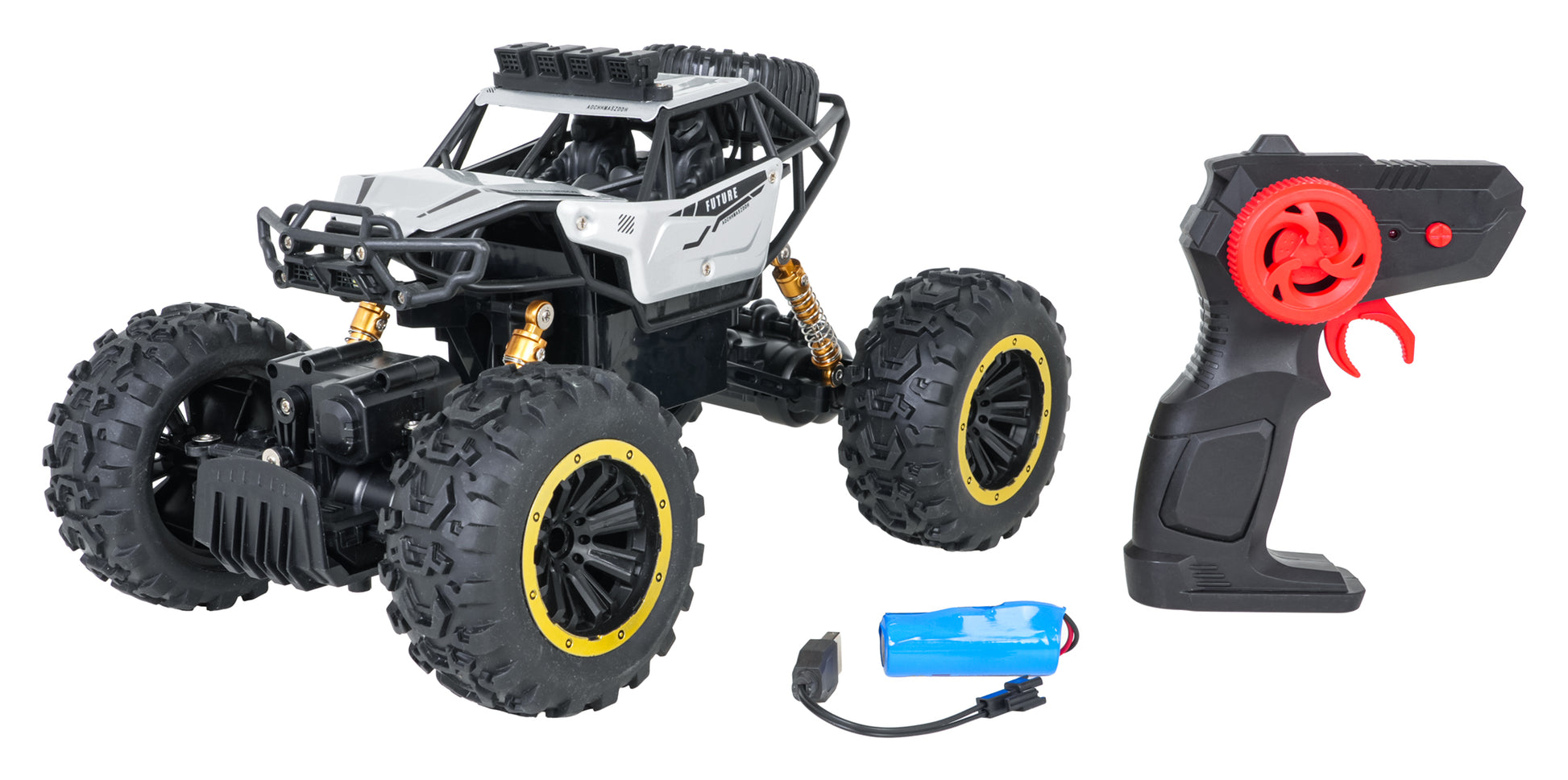 1:18 CLIMB POWER Silver R/C Crawler