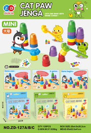 Handicraft Game Cups + Cards Frog Edition