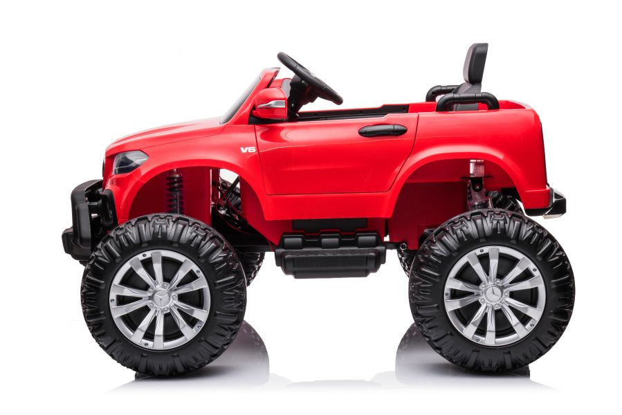 Licencirani auto na akumulator Mercedes DK-MT950 4x4 - crveni