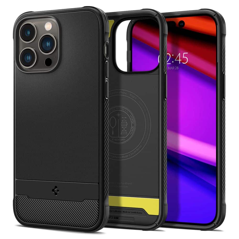 Spigen - Rugged Armor Mag Safe - iPhone 14 Pro - crna