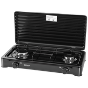 Zilan Plinski rešo sa 2 plamenika, 1600 W, crna - ZLN0025/BK