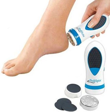Pedi Spin električni set za piling stopala (pogledajte video)