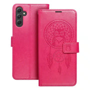 MEZZO Book case preklopna torbica za SAMSUNG GALAXY A14 4G / A14 5G dreamcatcher magenta