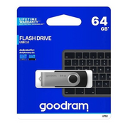 Goodram UTS2 USB izbrisivi memorijski pogon 64 GB USB Tip-A 2.0 Crno