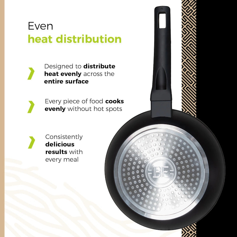 BE Living Set 6 tava Delight Black
