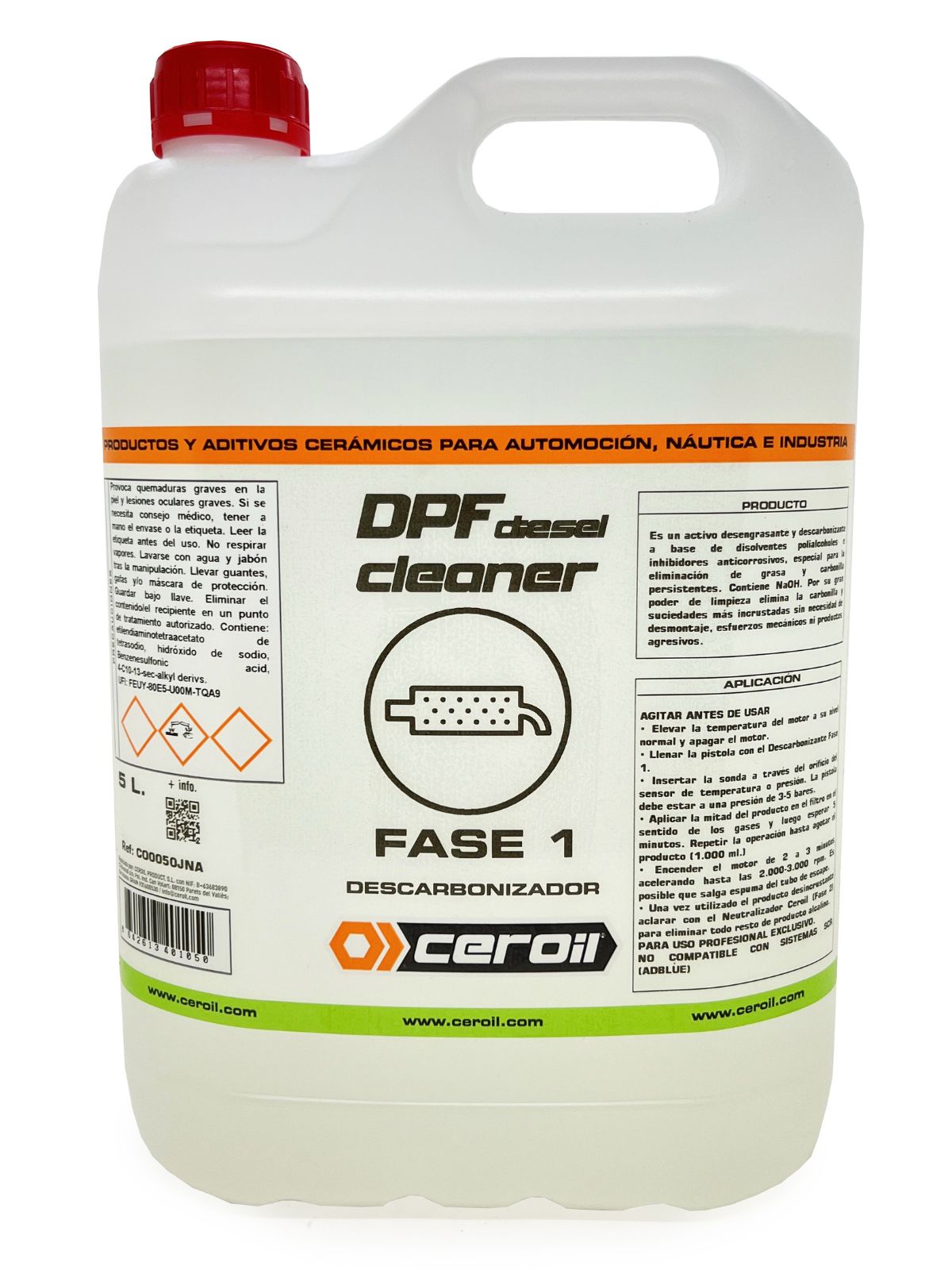 Komplet za čišćenje filtra čestica u 2 faze (DPF/FAP)- 5L+5L