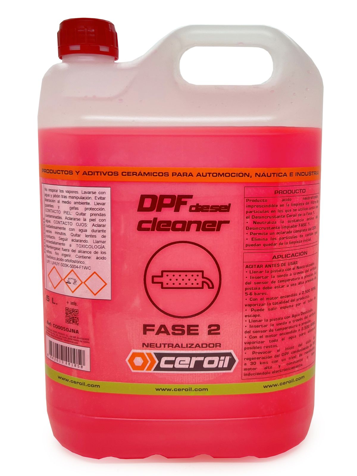 Komplet za čišćenje filtra čestica u 2 faze (DPF/FAP)- 5L+5L