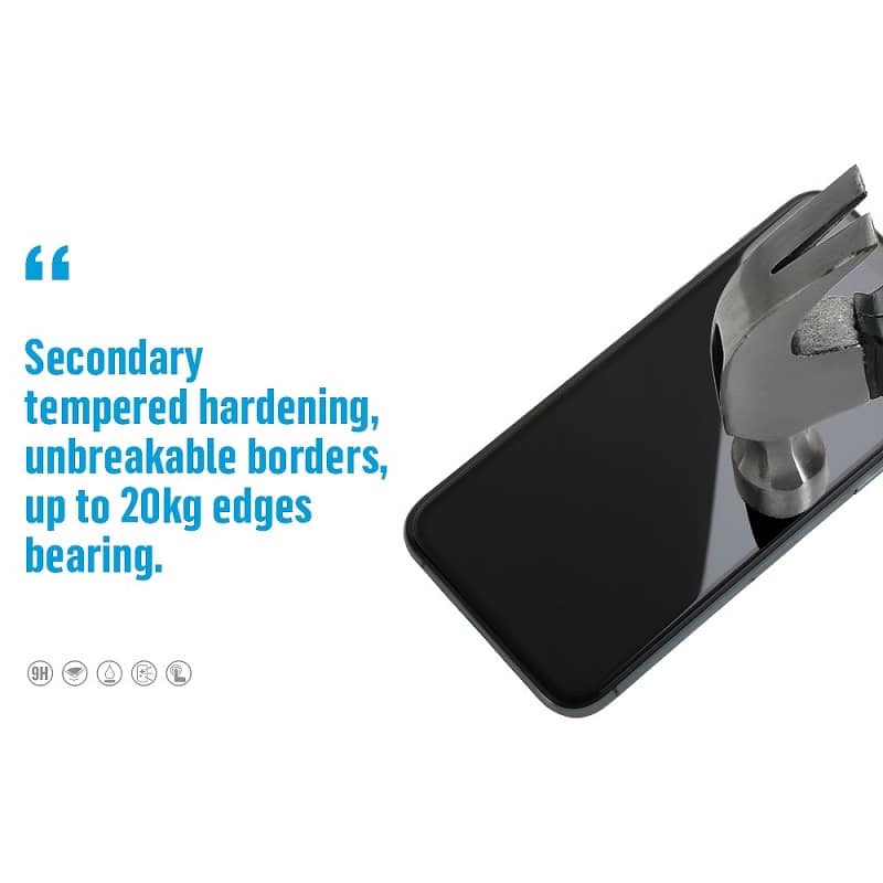 5D kaljeno staklo Mr. Monkey Glass za Apple iPhone 16 / iPhone 15 (Strong HD)