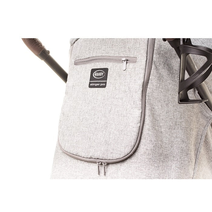4BABY Stinger PRO melange light grey