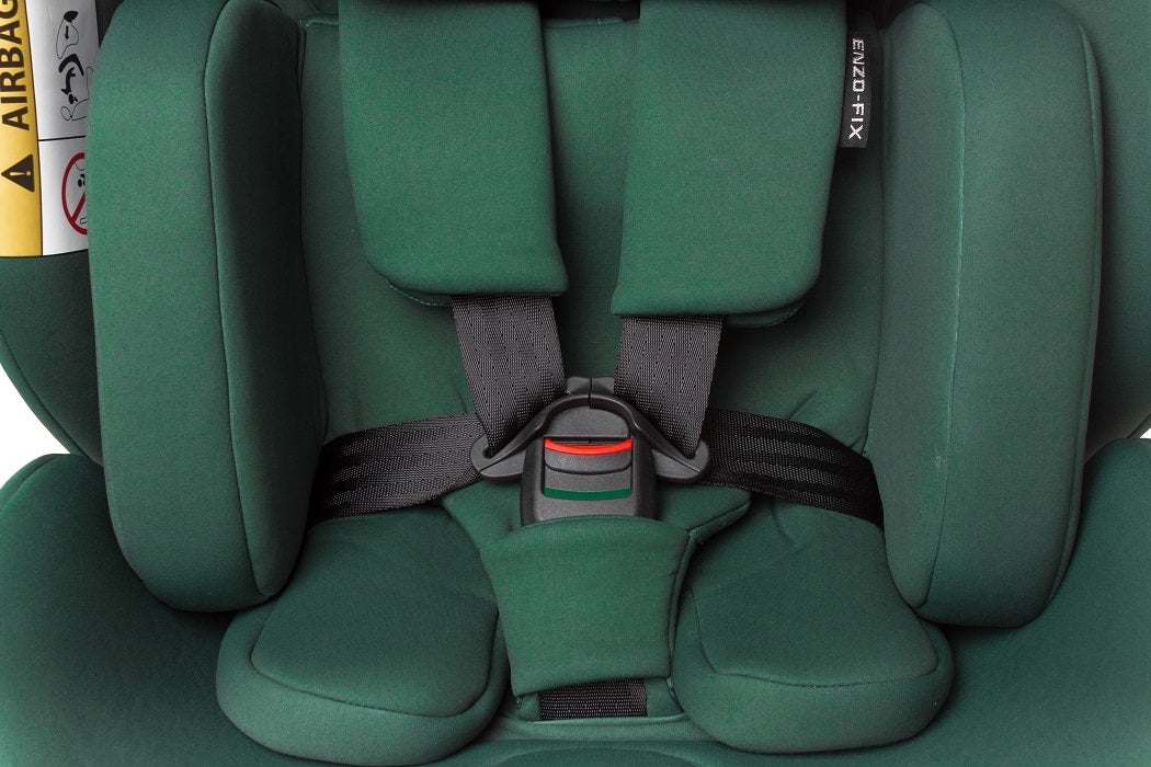 4BABY autosjedalica Enzo-fix dark green