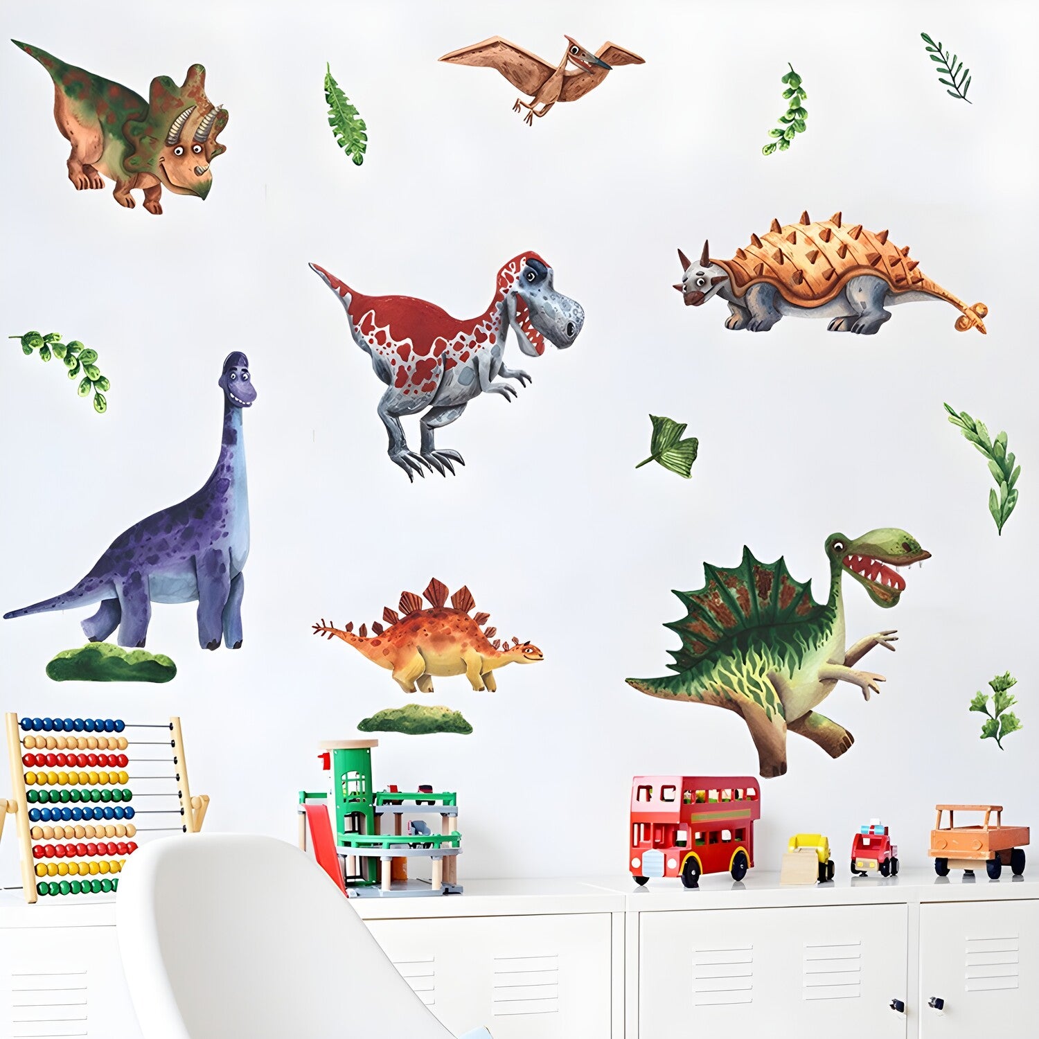 Naljepnica za zid / Tapeta Dinosauri KP16447