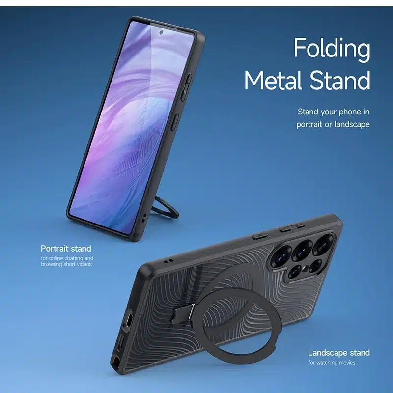 DUX DUCIS AIMO MAG maska kompatibilna s MagSafeom za Samsung Galaxy S25 Ultra crna