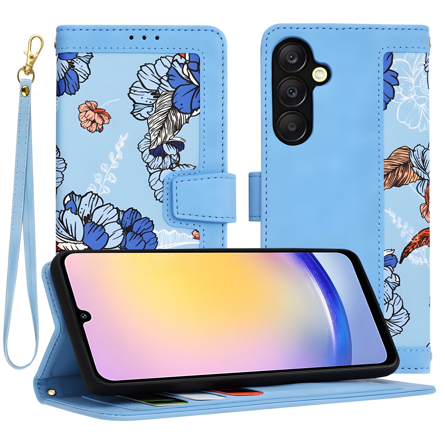 Techsuit FlipCraft futrola za Samsung Galaxy A25 5G - Plava KP36731