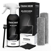 FRISCHER set za čišćenje: 500 ml + 3x krpa od mikrovlakana + mala četka