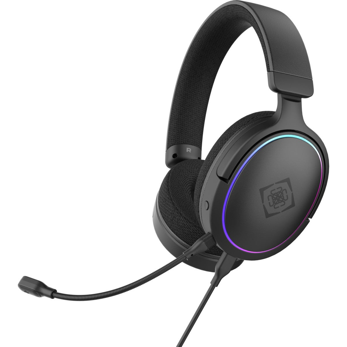 DELTACO GAMING Slušalice s mikrofonom 7.1 Surround, memorijska pjena, RGB, USB , CRNE
