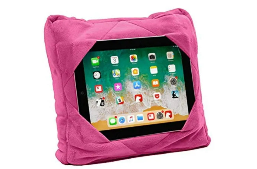 GoGo Pillow" 3 u 1 - držač za tablet, jastuk za putovanje i ruksak, u raznim bojama (pogledajte video)