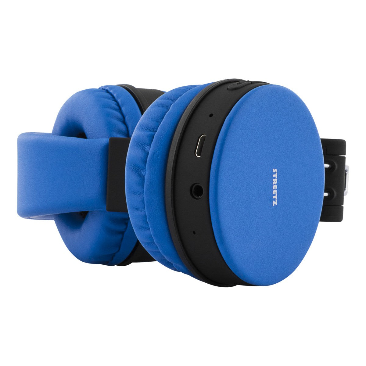 STREETZ Slušalice BT200 Naglavne Sklopive Bluetooth, 3.5 mm utor, PLAVE