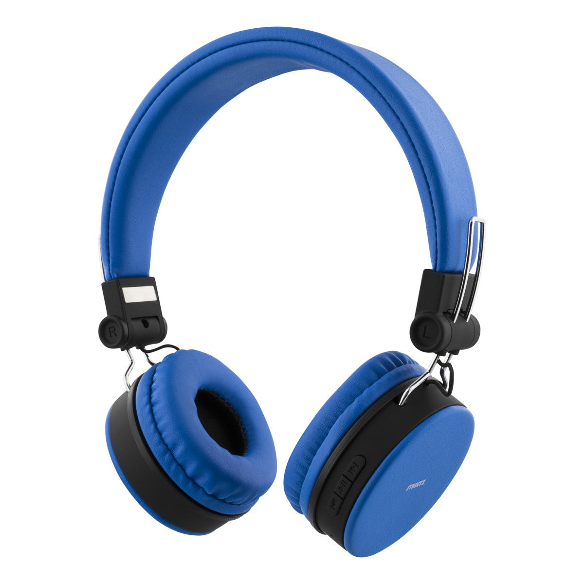 STREETZ Slušalice BT200 Naglavne Sklopive Bluetooth, 3.5 mm utor, PLAVE