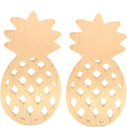 Naušnice Ananas - Zlatna KP2979