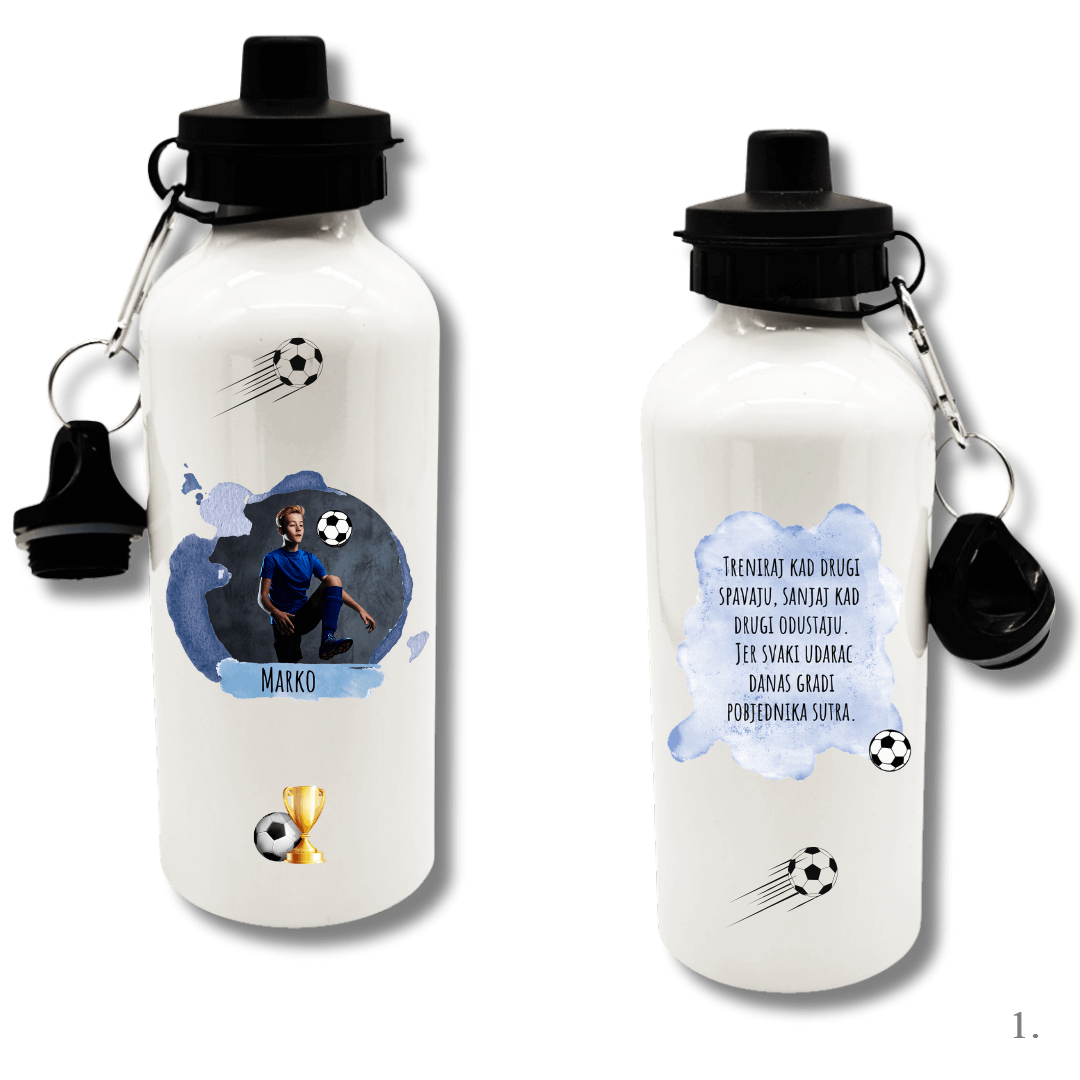 Personalizirane boce za djecu sportaše – jer svaki šampion počinje s malim gutljajem!
