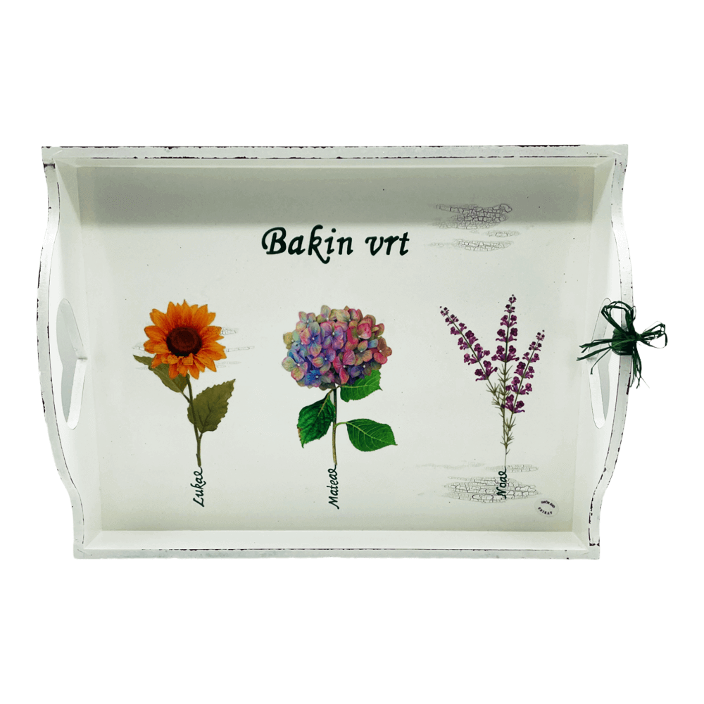 Personalizirani poslužavnik, poklon za bakin rođendan   Š16230