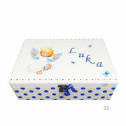 Kutija uspomena personalizirana imenom - poklon za rođenje, krštenje ili rođendan djeteta - 22. 20x30x10cm - 154145