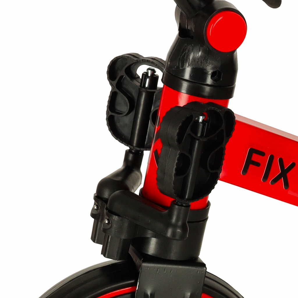 Sklopivi multifunkcionalni tricikl Fix Mini 3u1 - Crveni