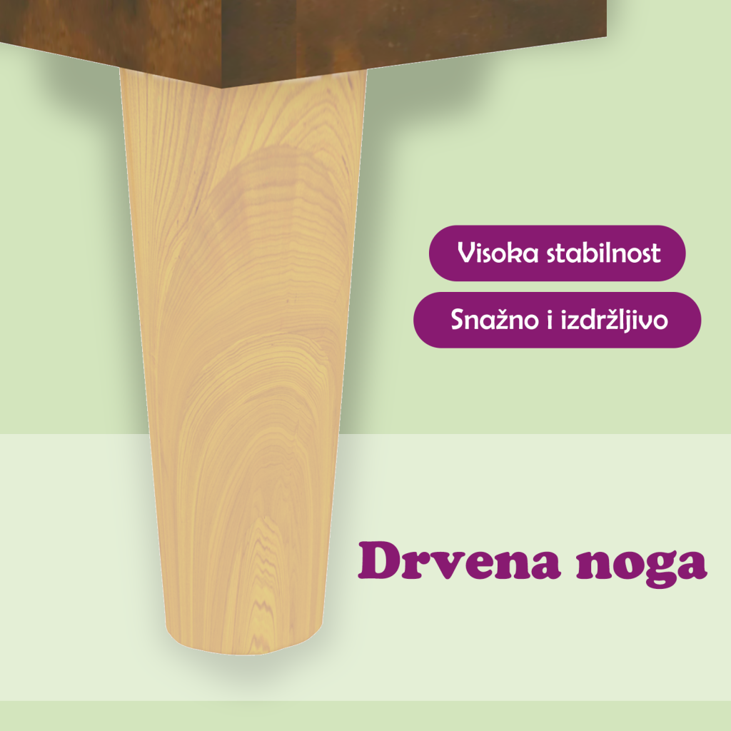 Komoda boja dimljenog hrasta 70x34x90 cm od konstruiranog drva