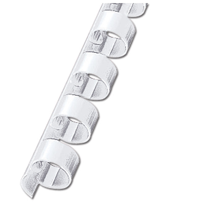 SPIRALA PLASTIČNA FI-22MM PK100 GBC.4028612 BIJELA