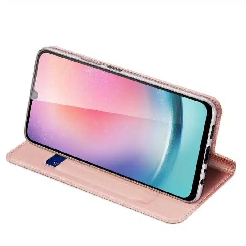 DUX DUCIS Skin Pro – preklopna maska za Samsung Galaxy A25 5G-pink