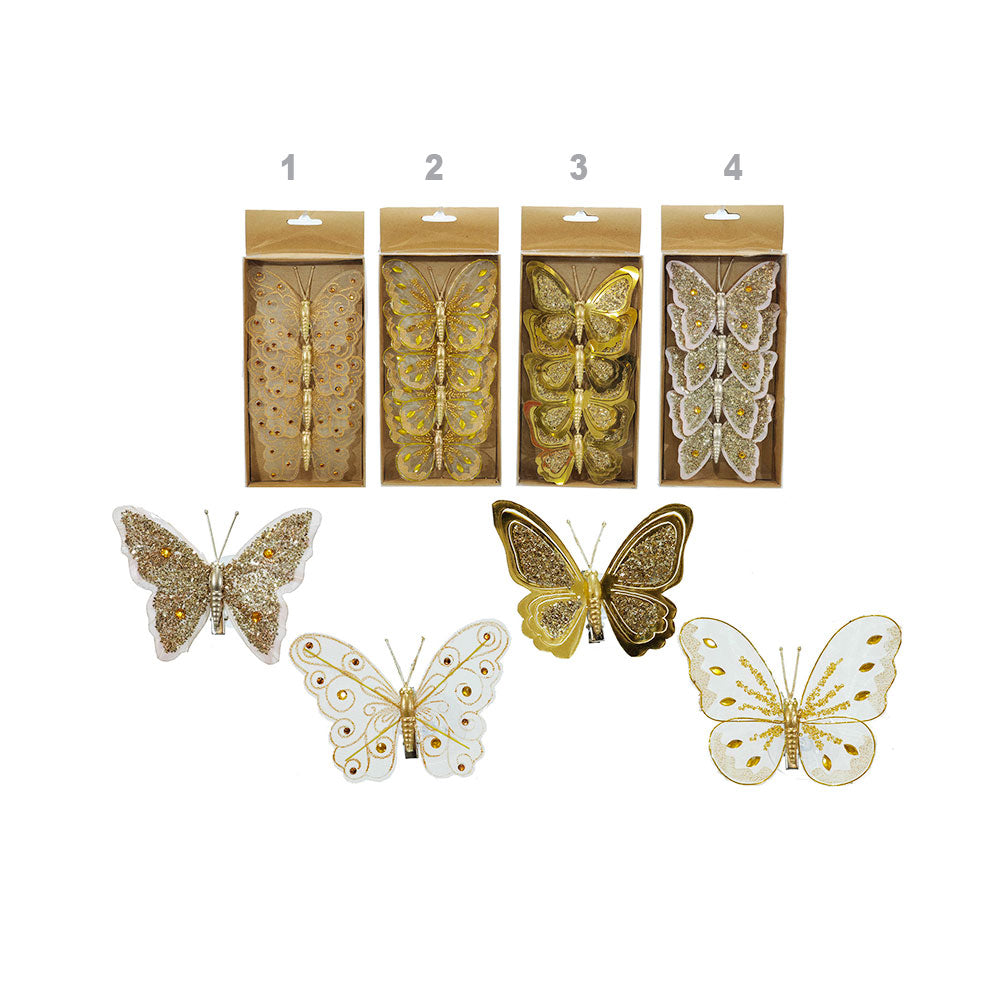 Ukrasni leptir zlatni Model 02