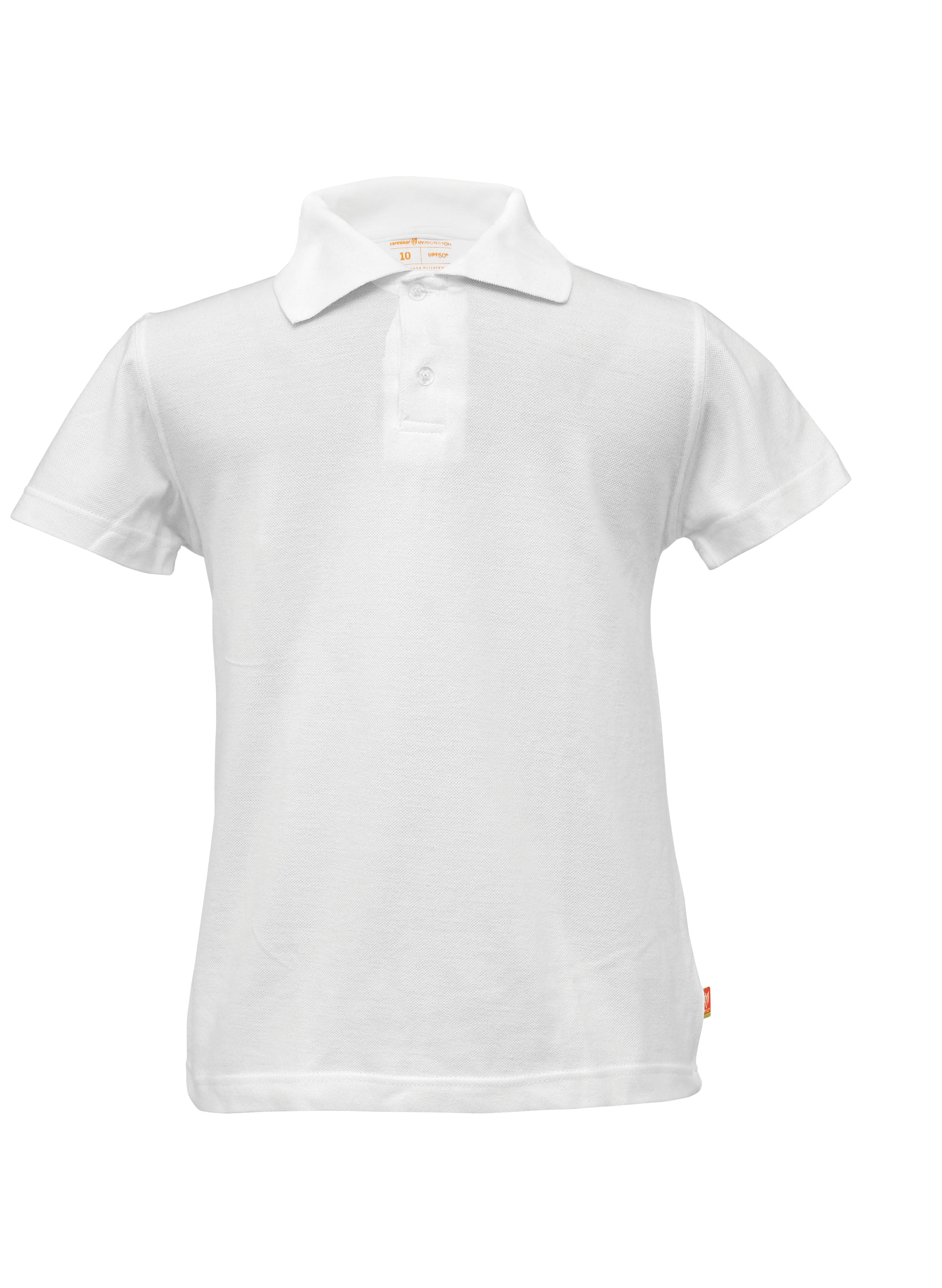 Polo bijela UV majica dječja kr.r.